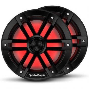 Rockford Fosgate 20cm Marine Lautsprecher mit Farb-Optik schwarz