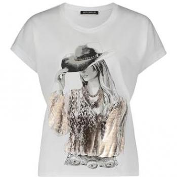 Damen-Casual-Shirt Betty Barclay – Ärmelaufschlag, weiß (Patch), Größe 42