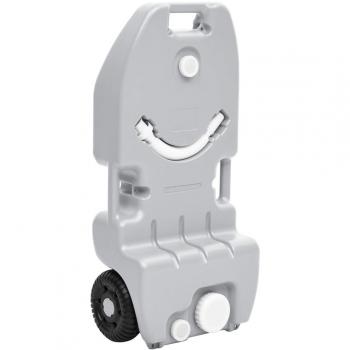 25L Grey Water Tank with Wheels for Camping