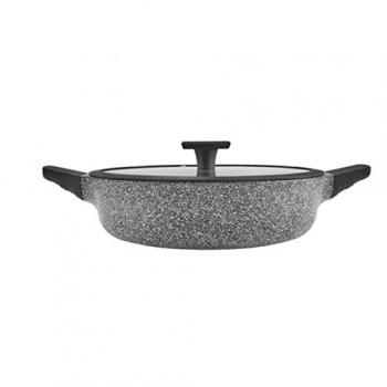 Karaca Serra Induktions Biogranit Kochtopf 28cm mit Deckel