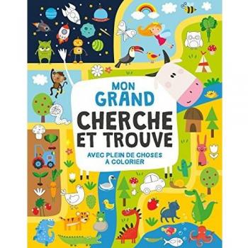 Mon grand cherche et trouve avec plein de choses a colorier