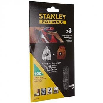 Quick Fit Multi Sander Delta Sanding Sheets 120g Pack of 3