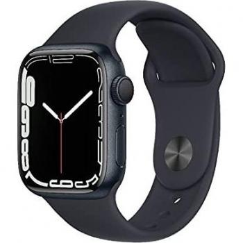 Reloj Inteligente Apple Watch Series 7 GPS 41mm Aluminio Azul Correa Deportiva Azul