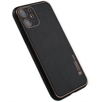 Beline iPhone 12 Pro Max Black Leather Sleeve