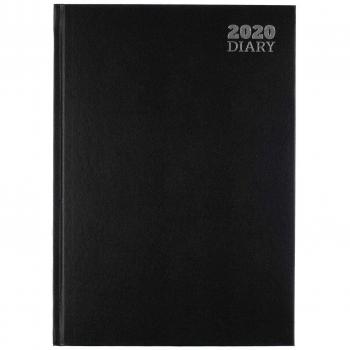 Ryman Week View Diary, A4, 2020 – Black