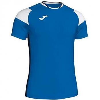 Joma Herren‑Crew-T-Shirt 101269 M/C – Dunkelgrau mit Weißakzenten