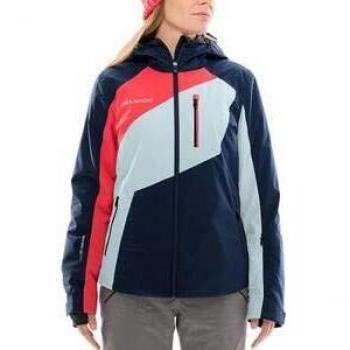 DIEL Sport Sedrun Herren Skijacke – Schwarz/Rot/Weiß (M)