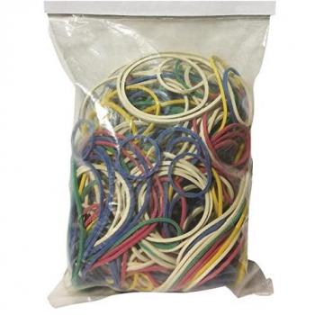 Busta elastici gomma 1 kg blu 80x8