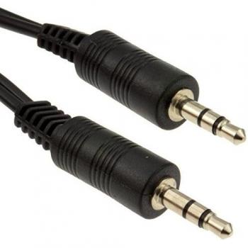 High-Quality 3.5mm Stereo Jack to Audio Jack Cable Lead, 2m