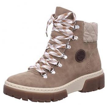 Rieker Botín Marrón con Detalle Chamois