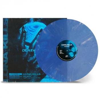 Luna Kills – Deathmatch Ltd. Transparente Blau-Weiß‑Vinylmarbel
