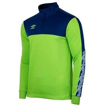 Umbro Covadonga Men's Training Shirt – Green/Navy, Medium Fit