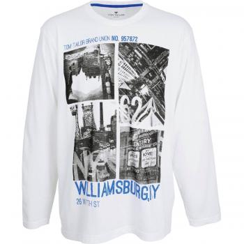 Tom Tailor Weißes Langarm‑T-Shirt, Einzel‑Jersey, S. 54