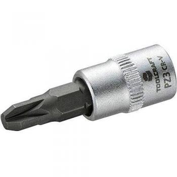 TOOLCRAFT Kreuzschlitz Pozidriv Steckschlüssel-Bit PZ 3 1/4 (6,3 mm)