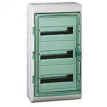 Enveloppe isolante Schneider Electric Kaedra – 3 rangs, 54 modules, 610 x 448 x 160 mm