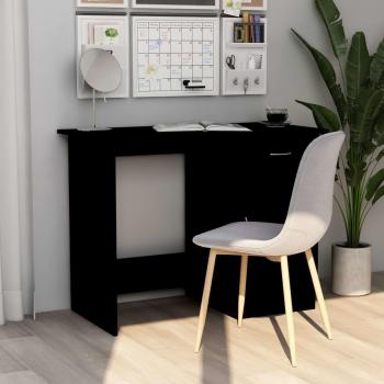 VidaXL Desk Black 39.4x19.7x29.9 Engineered Wood