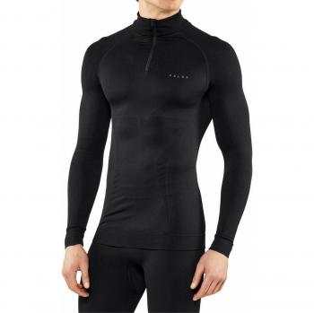 Falke Maglia Uomo Massima Calda Manica Lunga Nera Taglia XXL