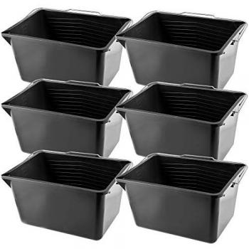 Secchi Verniciatori Kadax Nero 12 Litri – Serie a 6 pezzi