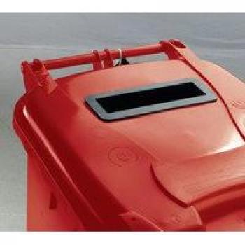 Confidential Waste Wheelie Bin 120 Litre Red SBY22231