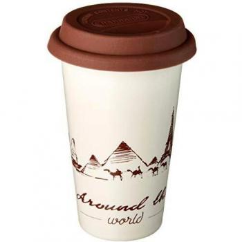 DeLonghi Brown Thermal Mug