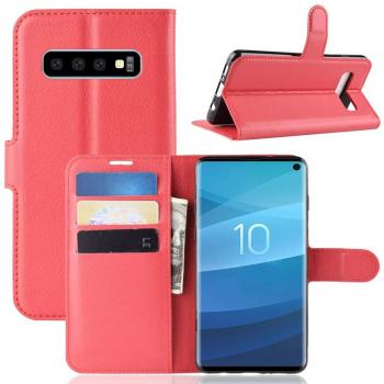 Dual‑Tone White & Red Lapinette Wallet for S10