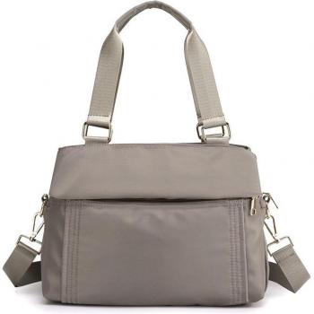 Women's Nylon Crossbody Top-Handle Tote Bag
