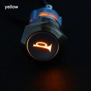 16mm 5/8 Metal Push Button Horn Switch