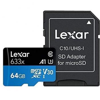Lexar 64GB High-Performance microSDXC UHS-I Karte
