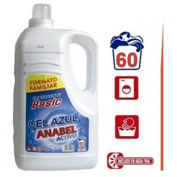 Detergente Gel Azul Anabel 5 Litros