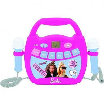 Haut-parleur Bluetooth® Barbie avec lumières intégrées et microphones