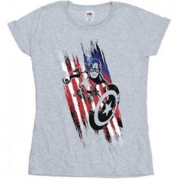 T-shirt en coton pour femmes Avengers Captain America