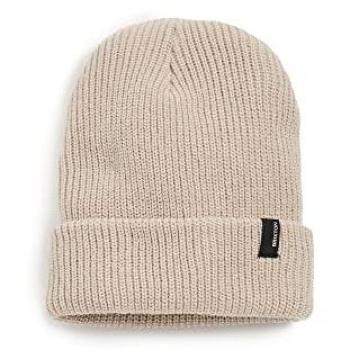 Berretto Brixton Heist Beige e Nero