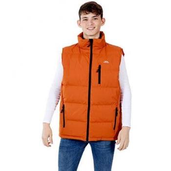 Trespass Sweatweste Herren – Orange, gepolstert, Small