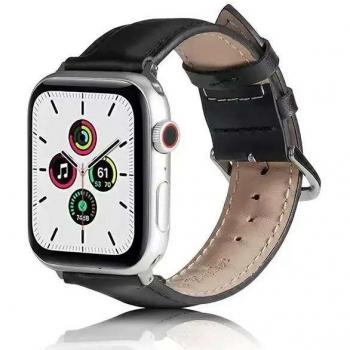 Cinturino Apple Watch in Pelle Nera 34-40-41 mm