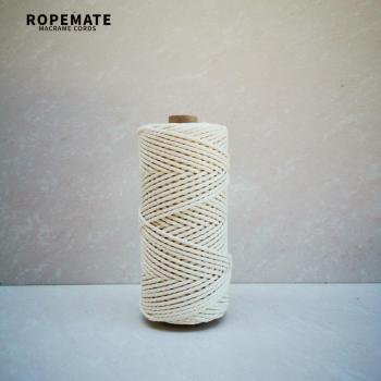 ROPEMATE Cordón de Algodón 3MM