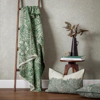 Morris & Co. Marigold Floral Comfort Throw