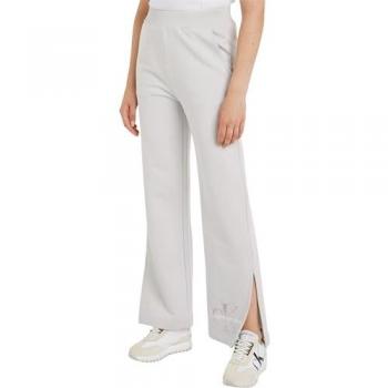 Calvin Klein Jeans Damen Jogginghose Diffused Monologo Grau Regular Fit S