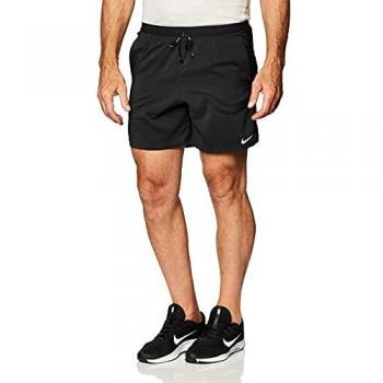 Nike CJ5459 M NK Flex Stride Short für Männer – Schwarz, reflektierend Silber M
