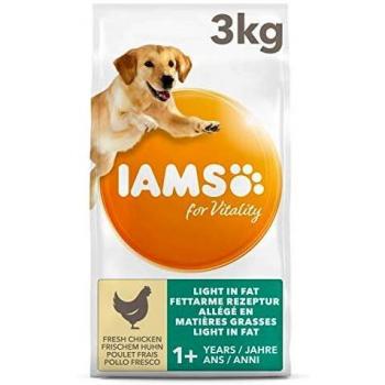 IAMS Vitality Adult Hundenahrung Trocken 3 kg – fettarm, frisches Huhn