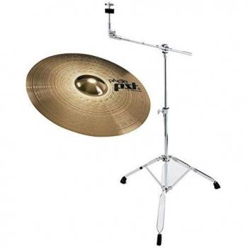 Paiste 20 PST 5 Medium Ride mit Galgenständer Set