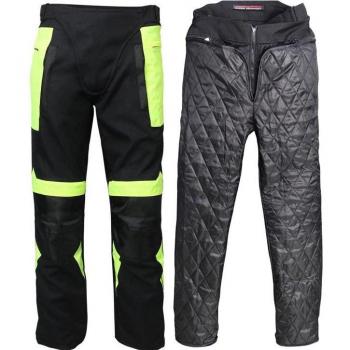 Pantalones de Moto con Forro de Algodón y Alta Visibilidad
