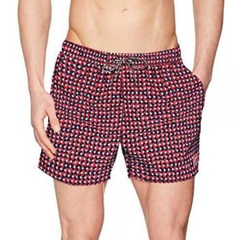 Speedo Herren Retro Wasserschort XXL Rot/Weiß 810864C867