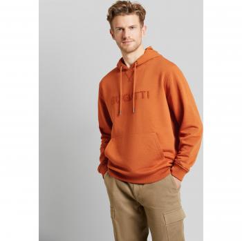 Bugatti Sweatshirt mit markantem Logo-Print