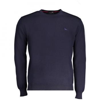 Harmont & Blaine, Round-neck Knitwear, male, Blue, Size: S