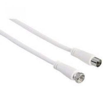 HAMA Satellite Antenna Cable 90dB F-Stick Coax Male 5m