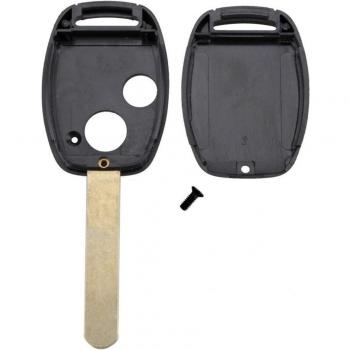 Honda Key Fob Replacement Shell Black 2 Buttons
