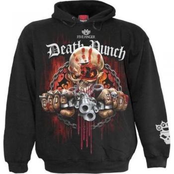 Felpa con cappuccio nera Assassin Five Finger Death Punch unisex