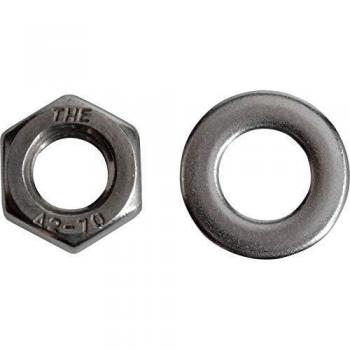 Hexagonal Nuts & Washers A2 Stainless Steel M8 Forge Pack