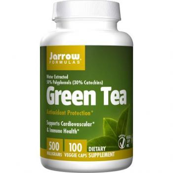 Jarrow Formulas Chá Verde 500 mg – 100 Cápsulas Veganas