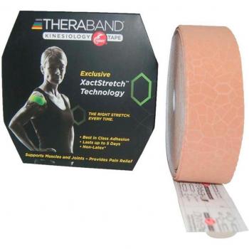 Tapis Kinesio Thera‑Band 5 x 5 m Beige Découpé